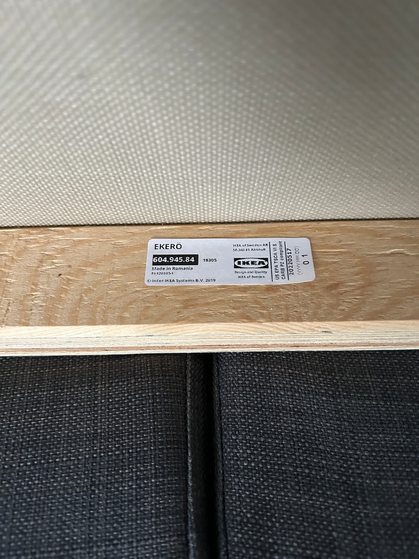 🛋️ IKEA EKERÖ fauteuil grijs – tijdloos Scandinavisch design