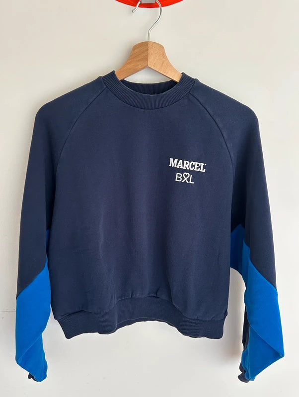 Marcel De Bruxelles sweater – navy/blauw (maat XS)