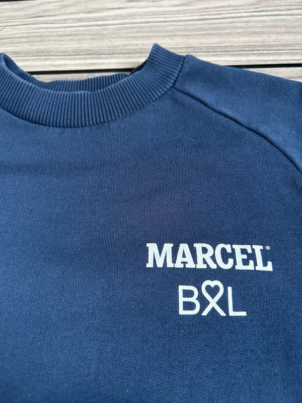 Marcel De Bruxelles sweater – navy/blauw (maat XS)