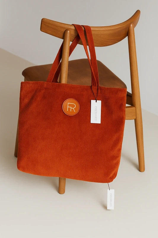 👜 Four Roses Corduroy Shopper – Nieuw met label