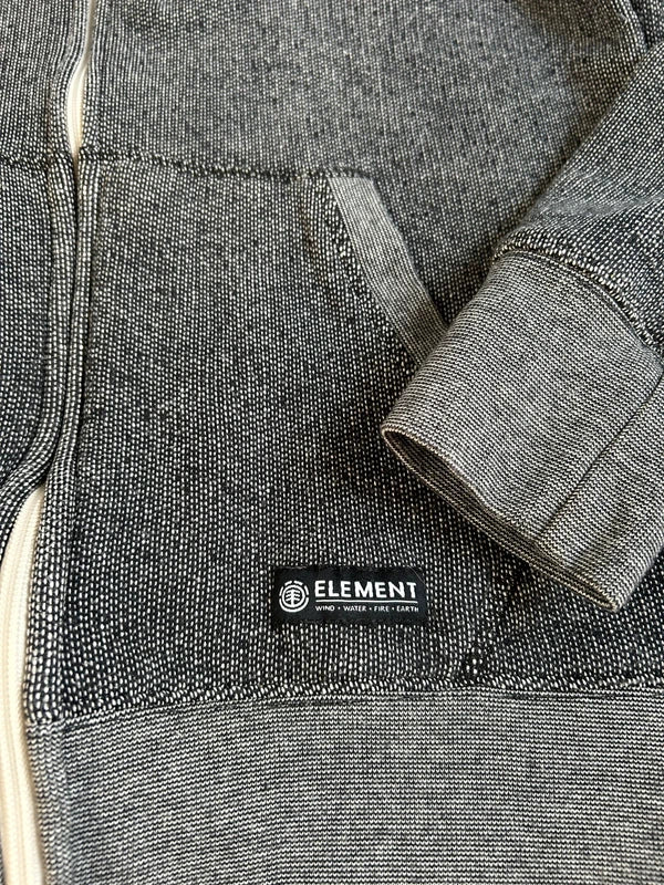 Element hoodie met rits – grijs (maat M)